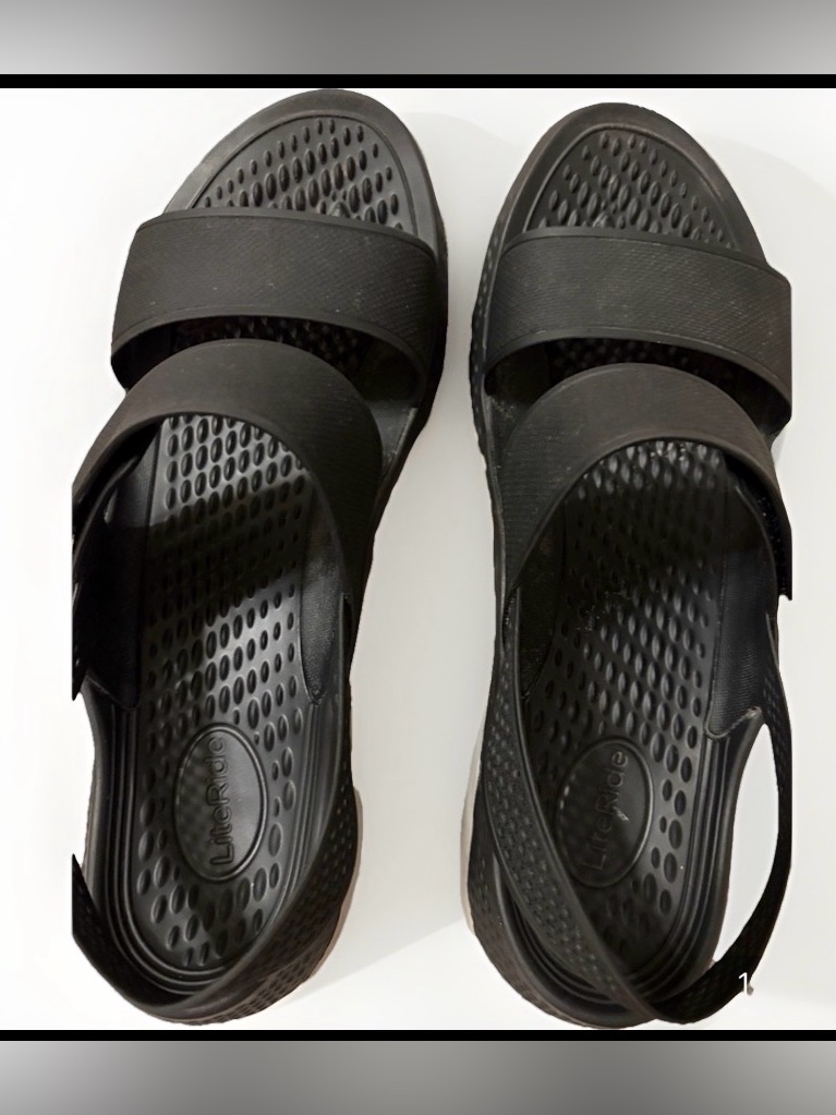 Crocs Black Women’s Sandal Slide With Backstrap